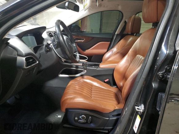 2018 Jaguar F-Pace 30t Portfolio with VIN SADCN2GX8JA321975, listed as a Copart auction lot 85419414 with 121,994 mi miles and Salvage title. Bid and sale history available at DreamBid. Image 7.