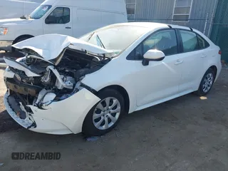 2023 Toyota Corolla Hybrid LE with VIN JTDBCMFE1PJ012186, listed as a IAAI auction lot 41807936 with 47,307 mi miles and . Bid and sale history available at carsss.com. Image 17.