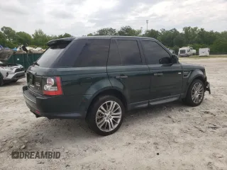 2011 Land Rover Range Rover Sport HSE Lux with VIN SALSK2D43BA289196, listed as a Copart auction lot 56348715 with 130,303 mi miles and Salvage title. Bid and sale history available at DreamBid. Image 3.