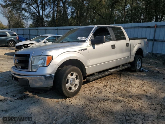 2013 Ford F-150 XL with VIN 1FTFW1CF4DKE48752, listed as a Copart auction lot 49766315 with 270,054 mi miles and Salvage Title. Bid and sale history available at carsss.com. Image 1.