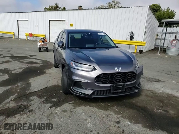 2023 Honda HR-V LX with VIN 3CZRZ2H30PM707849, listed as a Copart auction lot 56337495 with 26,589 mi miles and Salvage title. Bid and sale history available at DreamBid. Image 14.