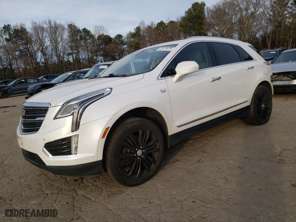 2017 Cadillac XT5 Premium Luxury FWD with VIN 1GYKNCRS4HZ120093, listed as a Copart auction lot 42413475 with NaN miles and Salvage Title. Bid and sale history available at carsss.com. Image 1.