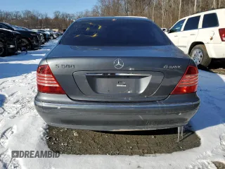 2006 Mercedes-Benz S 500 z VIN WDBNG84J56A481531, wystawiony jako Copart lot #88256425 z przebiegiem Nie podano mil oraz Szkoda całkowita • Salvage title. Historia ofert i sprzedaży dostępna na DreamBid. Obrazek 6.