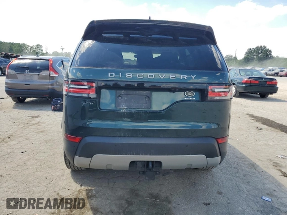 2017 Land Rover Discovery HSE with VIN SALRRBBV6HA042155, listed as a Copart auction lot 59009314 with 77,244 mi miles and Salvage Title. Bid and sale history available at carsss.com. Image 6.