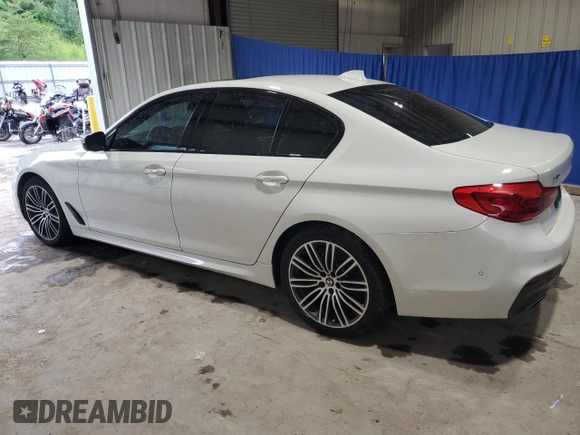 2018 BMW 5 Series 540i xDrive with VIN WBAJE7C53JWC54662, listed as a Copart auction lot 63703595 with 96,523 mi miles and Salvage title. Bid and sale history available at DreamBid. Image 2.