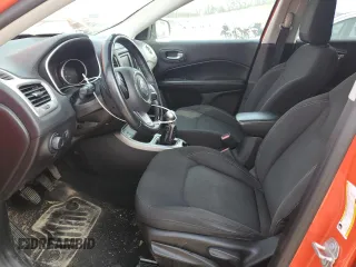 2017 Jeep Compass Sport with VIN 3C4NJCAB9HT669130, listed as a Copart auction lot 54504545 with 153,527 mi miles and Non Repairable. Bid and sale history available at carsss.com. Image 7.