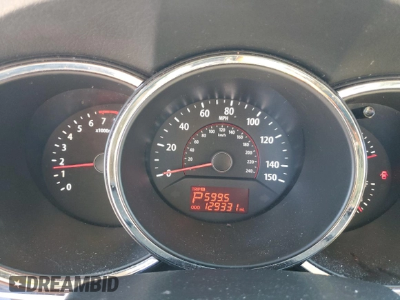 2011 Kia Sorento EX with VIN 5XYKUDA27BG133341, listed as a Copart auction lot 47578165 with 129,331 mi miles and Salvage Title. Bid and sale history available at DreamBid. Image 9.