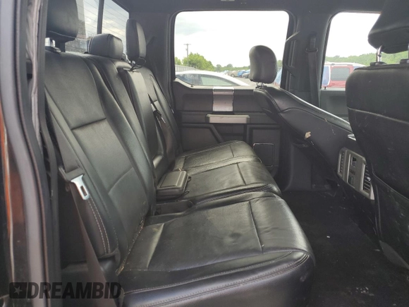 2015 Ford F-150 XLT with VIN 1FTEW1EG6FFC85437, listed as a Copart auction lot 55985855 with 168,363 mi miles and Salvage title. Bid and sale history available at DreamBid. Image 10.