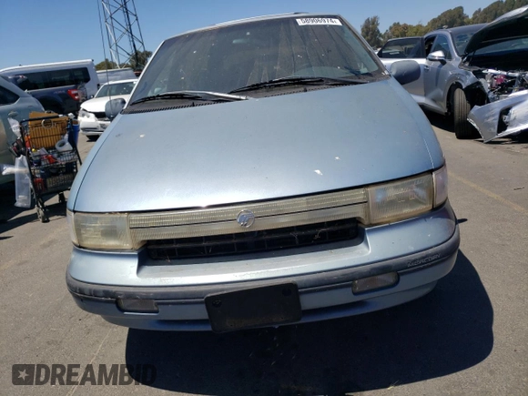 1994 Mercury Villager GS z VIN 4M2DV11WXRDJ06886, wystawiony jako Copart lot #58906974 z przebiegiem 127 904 mil mil oraz Szkody całkowita. Historia ofert i sprzedaży dostępna na DreamBid. Obrazek 5.