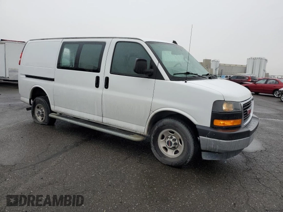 2020 GMC Savana Cargo z VIN 1GTW7AFG7L1210528, wystawiony jako Copart lot #79937814 z przebiegiem 73 451 mil mil oraz Szkoda całkowita • Salvage title. Historia ofert i sprzedaży dostępna na DreamBid. Obrazek 4.