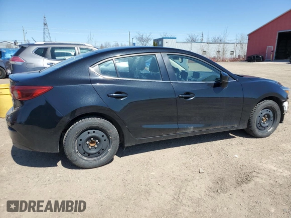 2017 Mazda 3 Grand Touring z VIN JM1BN1W34H1104708, wystawiony jako Copart lot #53842995 z przebiegiem 94 847 mil mil oraz Szkoda całkowita • Salvage title. Historia ofert i sprzedaży dostępna na DreamBid. Obrazek 3.