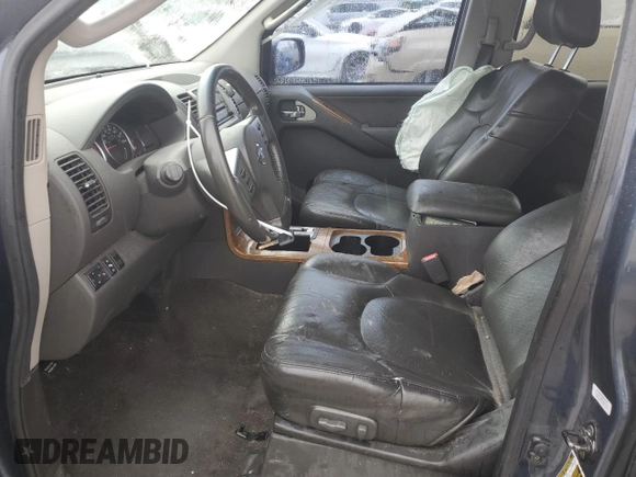 2005 Nissan Pathfinder LE with VIN 5N1AR18U25C791513, listed as a Copart auction lot 85819304 with 166,158 mi miles and Salvage title. Bid and sale history available at DreamBid. Image 7.