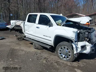 2017 GMC Sierra 2500HD Denali with VIN 1GT12UEG1HF166208, listed as a IAAI auction lot 41806983 with 144,862 mi miles. Bid and sale history available at carsss.com. Image 1.