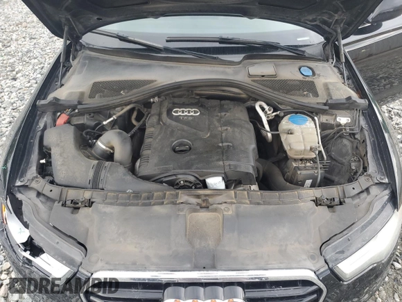 2013 Audi A6 2.0T Premium with VIN WAUCFAFC2DN063027, listed as a Copart auction lot 64134844 with 139,684 mi miles and Salvage Title. Bid and sale history available at carsss.com. Image 11.