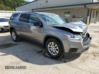 2018 Chevrolet Traverse LS with VIN 1GNEVFKW8JJ259706, listed as a Copart auction lot 72405544 with 93,292 mi miles and Salvage Title. Bid and sale history available at carsss.com. Image 4.