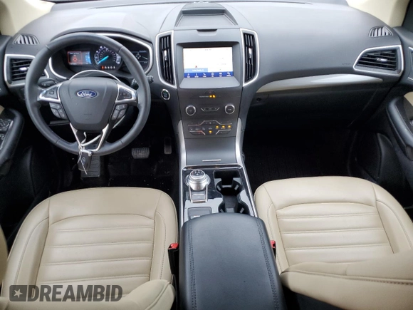 2020 Ford Edge SEL with VIN 2FMPK4J99LBB26420, listed as a Copart auction lot 59348975 with 75,775 mi miles and Salvage title. Bid and sale history available at DreamBid. Image 8.