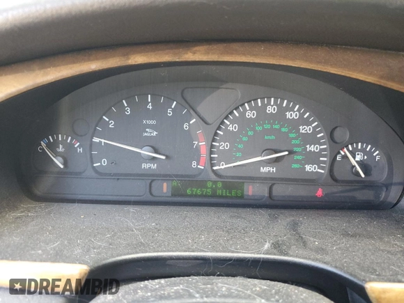2002 Jaguar S-Type with VIN SAJDA03N32FM35859, listed as a Copart auction lot 48089525 with 67,675 mi miles and Clean Title. Bid and sale history available at DreamBid. Image 9.