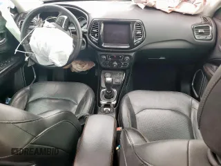 2018 Jeep Compass Limited with VIN 3C4NJDCB7JT179990, listed as a Copart auction lot 51595205 with Not Provided miles and Salvage Title. Bid and sale history available at DreamBid. Image 8.
