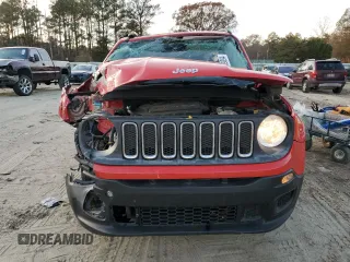 2017 Jeep Renegade Sport with VIN ZACCJBAB5HPF02529, listed as a Copart auction lot 80759394 with 130,906 mi miles and Salvage Title. Bid and sale history available at carsss.com. Image 5.