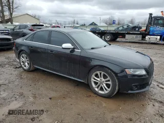 2012 Audi S4 Premium Plus with VIN WAUBGAFL9CA076775, listed as a Copart auction lot 49147585 with 150,402 mi miles and Salvage Title. Bid and sale history available at carsss.com. Image 4.