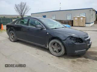 2008 Chevrolet Malibu 1LT with VIN 1G1ZH57B584285683, listed as a Copart auction lot 55072335 with 142,893 mi miles and Salvage Title. Bid and sale history available at DreamBid. Image 4.