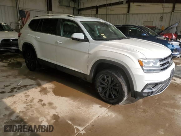 2018 Volkswagen Atlas SE with VIN 1V2KR2CA4JC512020, listed as a Copart auction lot 60404745 with 109,477 mi miles and Non repairable. Bid and sale history available at DreamBid. Image 4.