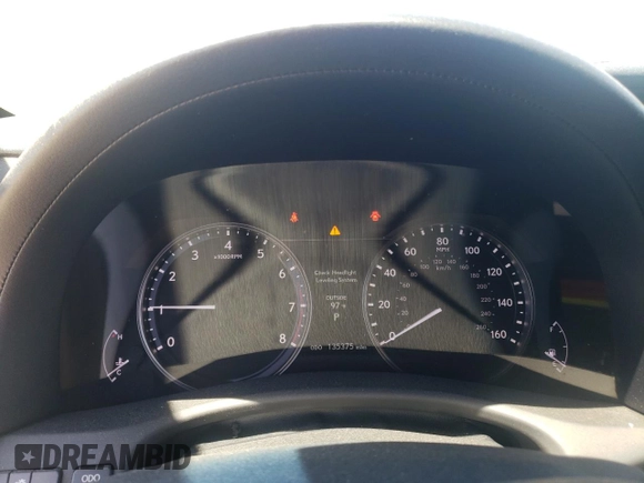 2014 Lexus GS 350 with VIN JTHCE1BL1E5021086, listed as a Copart auction lot 61156224 with 135,375 mi miles and Salvage Title. Bid and sale history available at DreamBid. Image 9.
