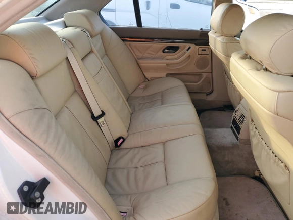1995 BMW 7 Series 740i with VIN WBAGF6323SDH02306, listed as a Copart auction lot 41708995 with 109,902 mi miles and Clean Title. Bid and sale history available at carsss.com. Image 10.