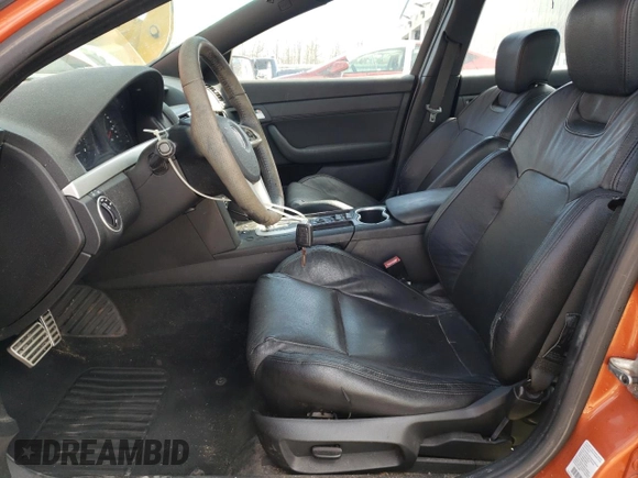 2008 Pontiac G8 GT with VIN 6G2EC57Y98L139163, listed as a Copart auction lot 45910985 with 183,088 mi miles and Salvage Title. Bid and sale history available at carsss.com. Image 7.