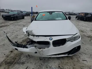 2015 BMW 4 Series 435i with VIN WBA3T3C52F5A40489, listed as a Copart auction lot 44708575 with Not Provided miles and Salvage Title. Bid and sale history available at carsss.com. Image 5.