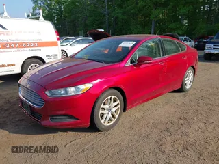 2014 Ford Fusion SE with VIN 1FA6P0HD0E5406115, listed as a IAAI auction lot 42137818 with 152,540 mi miles. Bid and sale history available at carsss.com. Image 2.