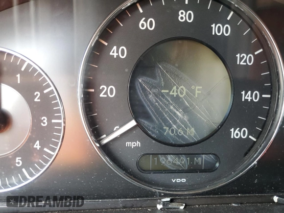 2005 Mercedes-Benz CLK 320 with VIN WDBTK65G45T047939, listed as a Copart auction lot 78995274 with 196,491 mi miles and Non Repairable. Bid and sale history available at DreamBid. Image 9.