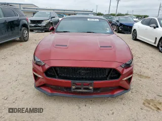 2019 Ford Mustang GT with VIN 1FA6P8CF5K5118450, listed as a Copart auction lot 58513015 with 29,354 mi miles and Salvage title. Bid and sale history available at DreamBid. Image 5.