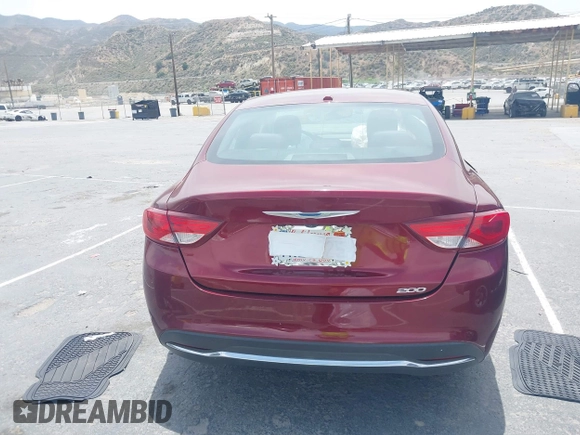 2015 Chrysler 200 Limited with VIN 1C3CCCAB8FN705635, listed as a IAAI auction lot 42361122 with 75,621 mi miles and . Bid and sale history available at DreamBid. Image 15.