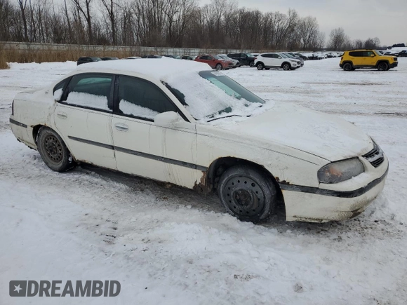 2001 Chevrolet Impala with VIN 2G1WF55E119296611, listed as a Copart auction lot 44926025 with 259,966 mi miles and Clean title. Bid and sale history available at DreamBid. Image 4.