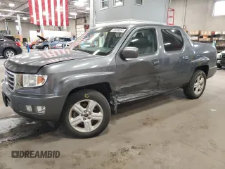 2013 Honda Ridgeline RTL with VIN 5FPYK1F50DB014050, listed as a Copart auction lot 72058834 with 54,053 mi miles and Salvage Title. Bid and sale history available at carsss.com. Image 1.