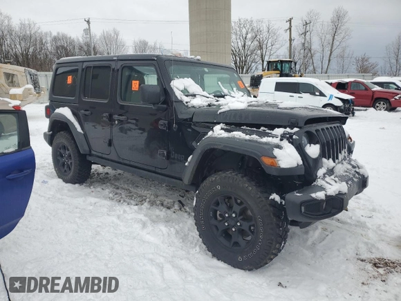 2023 Jeep Wrangler Sport z VIN 1C4HJXDG6PW597405, wystawiony jako Copart lot #88909255 z przebiegiem Nie podano mil oraz Szkoda całkowita • Salvage title. Historia ofert i sprzedaży dostępna na DreamBid. Obrazek 4.
