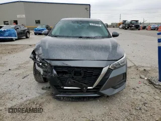 2020 Nissan Sentra S with VIN 3N1AB8BV4LY234757, listed as a Copart auction lot 51538765 with 53,342 mi miles and Salvage Title. Bid and sale history available at DreamBid. Image 5.