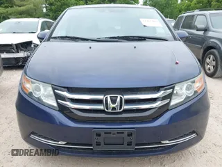 2015 Honda Odyssey EX-L z VIN 5FNRL5H68FB070392, wystawiony jako IAAI lot #42412403 z przebiegiem 146 907 mil mil oraz . Historia ofert i sprzedaży dostępna na DreamBid. Obrazek 12.