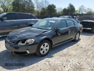 2013 Chevrolet Impala LS with VIN 2G1WF5E36D1203163, listed as a Copart auction lot 52684025 with 118,674 mi miles and Salvage Title. Bid and sale history available at DreamBid. Image 1.