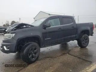 2017 Chevrolet Colorado 4WD LT z VIN 1GCGTCEN2H1260515, wystawiony jako Copart lot #82143134 z przebiegiem 62 474 mil mil oraz Szkoda całkowita • Salvage title. Historia ofert i sprzedaży dostępna na DreamBid. Obrazek 1.