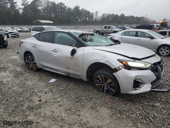2019 Nissan Maxima SR with VIN 1N4AA6AV1KC360898, listed as a Copart auction lot 84121724 with 86,376 mi miles and Non Repairable. Bid and sale history available at carsss.com. Image 4.