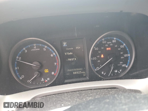 2018 Toyota RAV4 XLE with VIN 2T3RFREV8JW741461, listed as a Copart auction lot 57728244 with 88,925 mi miles and Salvage Title. Bid and sale history available at DreamBid. Image 9.
