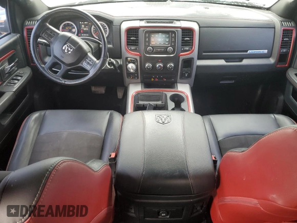 2016 Ram 1500 Rebel z VIN 1C6RR7YT3GS406493, wystawiony jako Copart lot #52188575 z przebiegiem 99 911 mil mil oraz Czysty tytuł • Clean title. Historia ofert i sprzedaży dostępna na DreamBid. Obrazek 8.