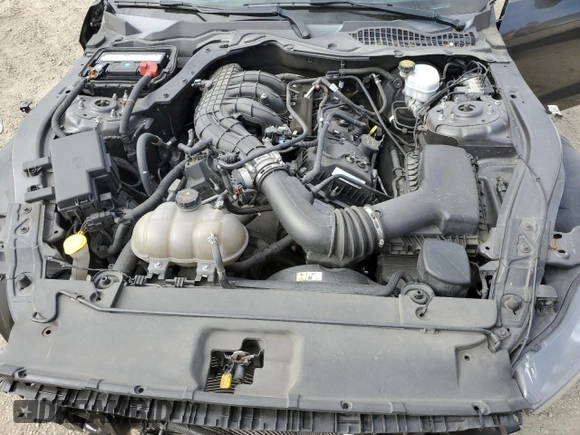 2017 Ford Mustang V6 with VIN 1FA6P8AM6H5287032, listed as a Copart auction lot 50973275 with 98,477 mi miles and Salvage Title. Bid and sale history available at carsss.com. Image 11.