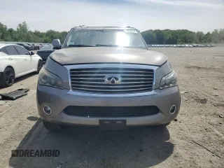 2014 Infiniti QX80 with VIN JN8AZ2NE1E9068423, listed as a Copart auction lot 58903345 with 160,857 mi miles and Clean title. Bid and sale history available at DreamBid. Image 5.