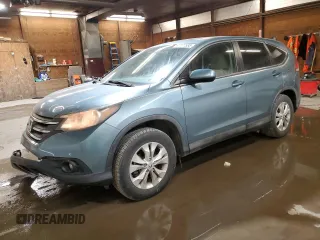 2014 Honda CR-V EX z VIN 2HKRM4H54EH701461, wystawiony jako Copart lot #47177585 z przebiegiem 91 743 mil mil oraz Szkody całkowita. Historia ofert i sprzedaży dostępna na DreamBid. Obrazek 1.