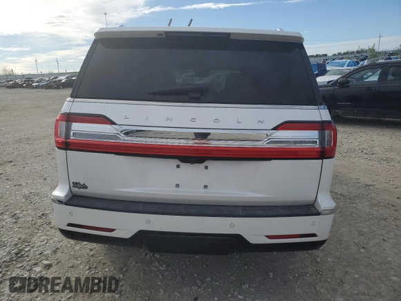 2018 Lincoln Navigator Select with VIN 5LMJJ3JT3JEL22480, listed as a Copart auction lot 51052065 with 96,120 mi miles and Salvage title. Bid and sale history available at DreamBid. Image 6.
