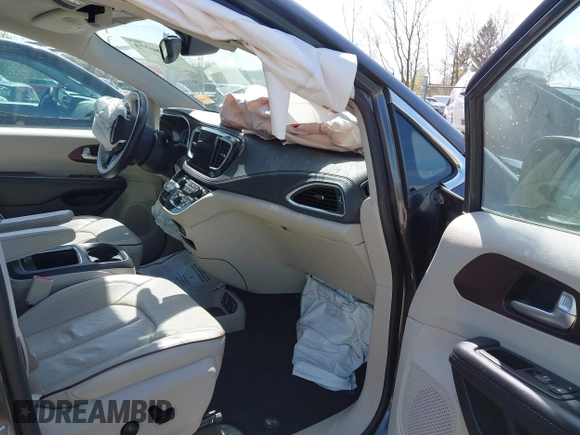 2017 Chrysler Pacifica Limited with VIN 2C4RC1GGXHR744875, listed as a IAAI auction lot 42080773 with 86,896 mi miles and . Bid and sale history available at DreamBid. Image 5.