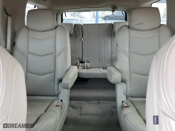 2018 Cadillac Escalade Luxury with VIN 1GYS4BKJ2JR159060, listed as a Copart auction lot 46138345 with 53,874 mi miles and Salvage Title. Bid and sale history available at carsss.com. Image 10.
